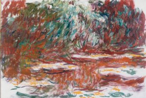 Estanque con nenúfares de Claude Monet