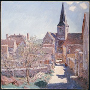 Bennecourt, 1885 de Claude Monet