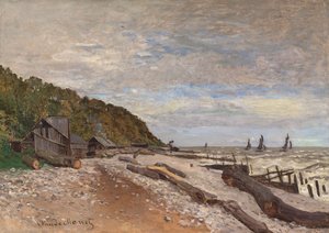 Astillero cerca de Honfleur, 1864 de Claude Monet