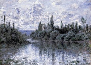 Brazo del Sena cerca de Vétheuil