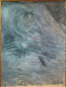 Camille en su lecho de muerte de Claude Monet