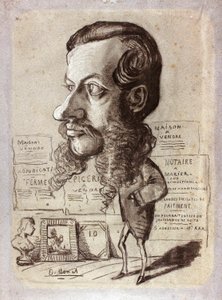 Caricatura de Léon Manchon
