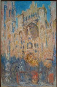 Catedral de Rouen. Efecto de sol, fin del día de Claude Monet