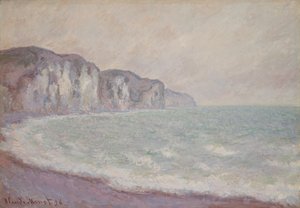 Acantilado en Pourville de Claude Monet