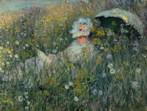 En la pradera de Claude Monet