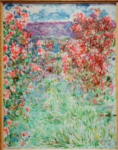 La casa entre las rosas de Claude Monet
