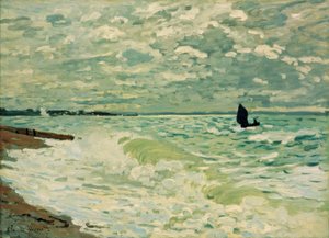 El mar en Sainte-Adresse de Claude Monet