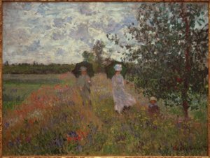 Paseo cerca de Argenteuil de Claude Monet