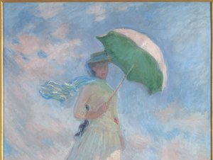 Prueba de figura al aire libre de Claude Monet
