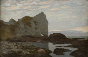 Étretat, ca 1864