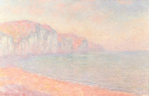 Acantilados de Pourville, por la mañana de Claude Monet