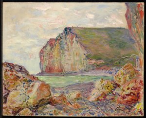 Acantilados de Petites-Dalles, 1884 de Claude Monet