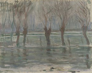 Aguas de inundación, 1896 de Claude Monet