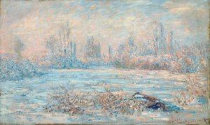 Escarcha, 1880 de Claude Monet