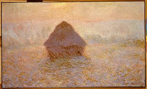 Almiar, Sol en la Niebla de Claude Monet