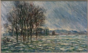 Inundación de Claude Monet