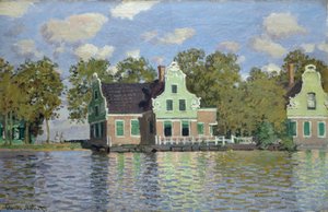 Casas a orillas del río Zaan