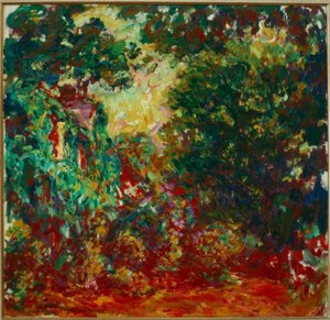 La Casa del Artista vista desde el Jardín de Rosas de Claude Monet