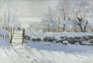 La urraca de Claude Monet
