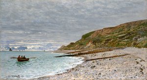 La Punta de la Hève, Sainte-Adresse, 1864 de Claude Monet