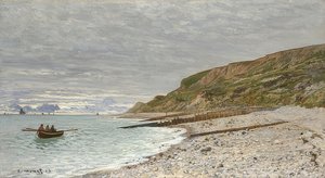 La Pointe de la Hève, Sainte-Adresse. 1864 de Claude Monet