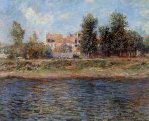 La berge de La Seine, 1880