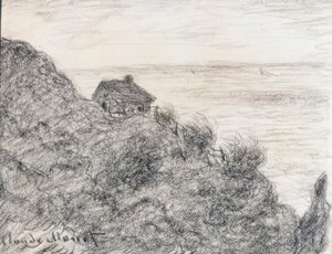 La cabaña de los aduaneros cerca de Pourville de Claude Monet