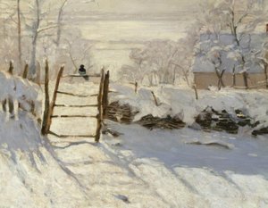 La urraca de Claude Monet