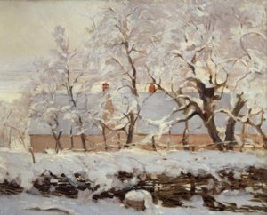 La urraca de Claude Monet