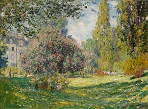 Paisaje: El Parc Monceau de Claude Monet
