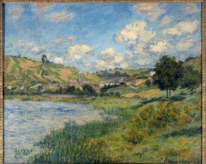 Paisaje. Vetheuil de Claude Monet