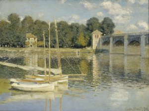 El puente de Argenteuil de Claude Monet