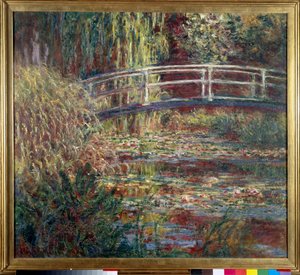 El estanque de nenúfares, armonía rosa. Pintura de Claude Monet (1840-1926) 1900 París, museo de Orsay de Claude Monet