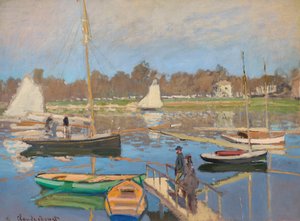 Cuenca de Argenteuil de Claude Monet
