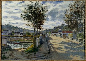 Le pont de Bougival de Claude Monet