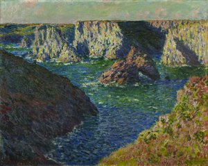 Les Rochers de Belle-Ile, 1886 de Claude Monet
