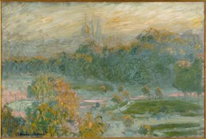 Las Tullerías de Claude Monet