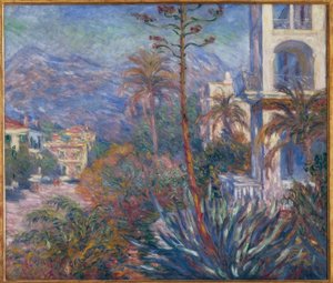 Las Villas de Bordighera de Claude Monet