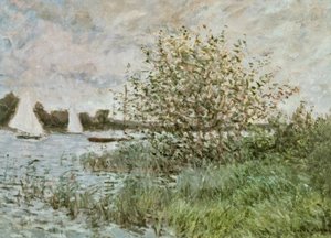 Las orillas del Sena cerca de Argenteuil de Claude Monet