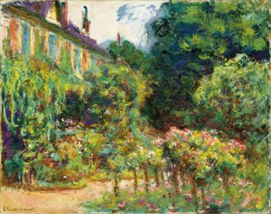 Casa del artista en Giverny, 1913 de Claude Monet