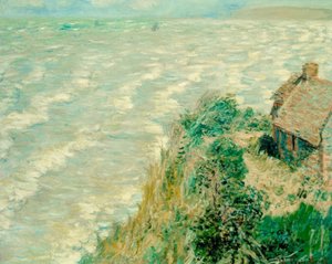 Marea alta en Pourville de Claude Monet