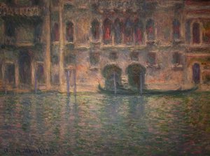 Palacio da Mula, Venecia de Claude Monet