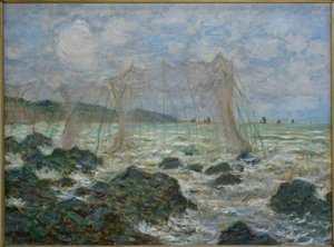 Parque de pesca en Pourville de Claude Monet