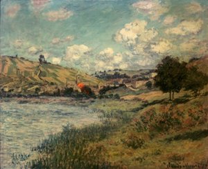 Paisaje, Vétheuil de Claude Monet