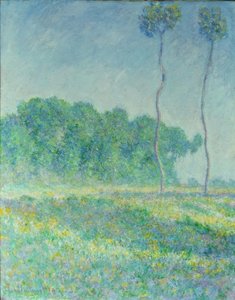 Paisaje de primavera de Claude Monet