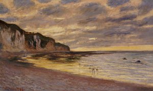 Pointe De Lailly, marea baja, 1882 de Claude Monet