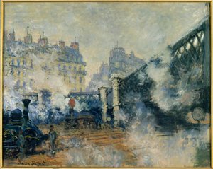 Puente de Europa y estación Saint-Lazare