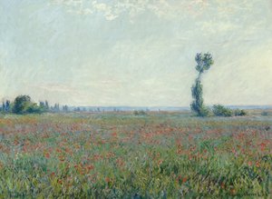 Campo de amapolas de Claude Monet