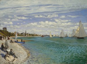 Regata en Sainte-Adresse. 1867