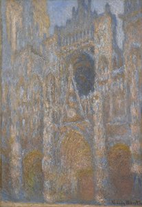 Catedral de Rouen, fachada, c.1892-94 de Claude Monet